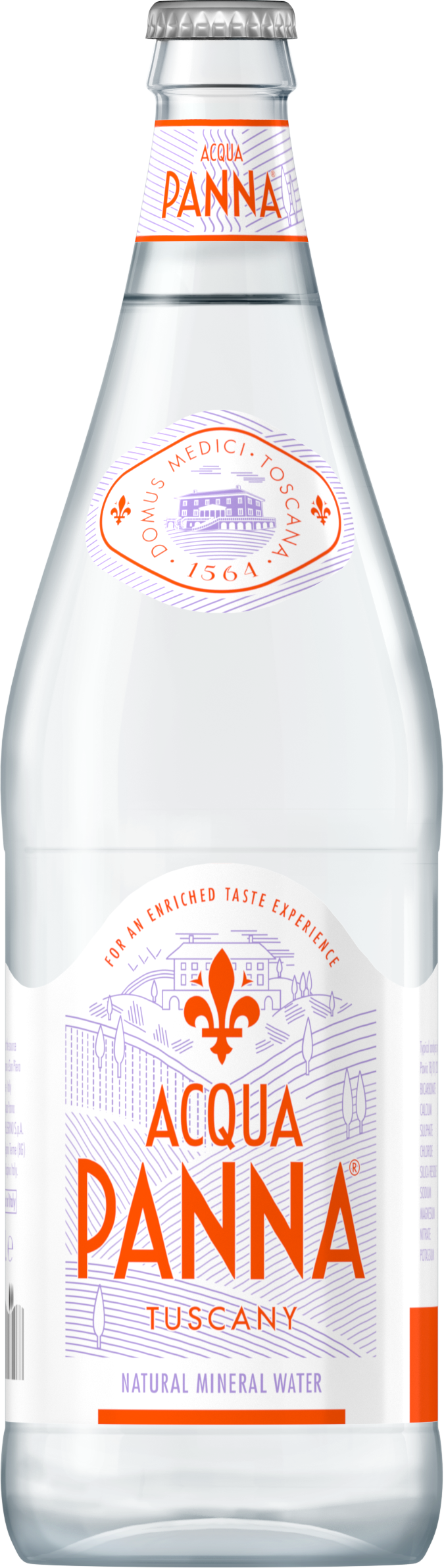 Acqua Panna 1L Glass
